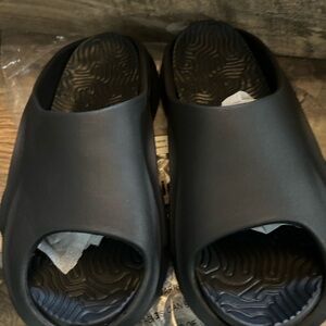 Black Slide Sandals